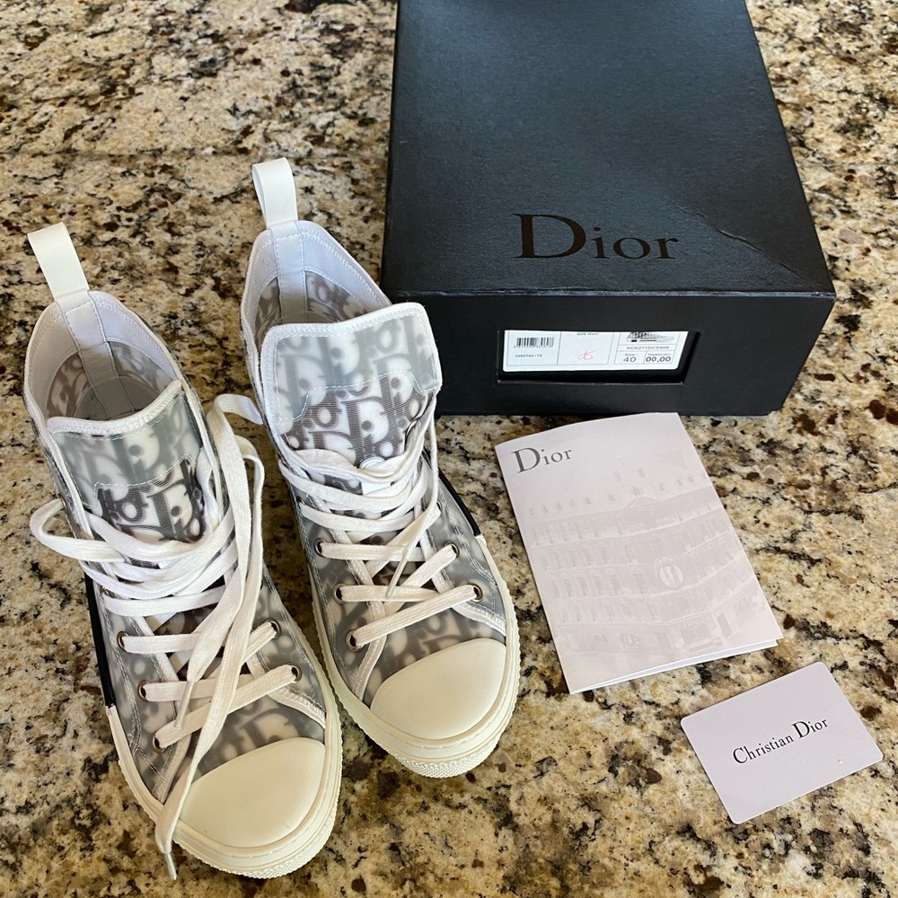 Dior High Top Sneakers